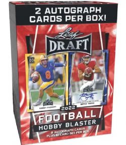 2022 FOOTBALL -  LEAF DRAFT HOBBY BLASTER BOX